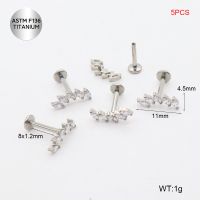 Ttc400084alnl-P01  Titanium Tragus /Cartilage Studs