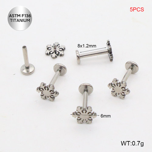 Ttc400089bika-P01  Titanium Tragus /Cartilage Studs