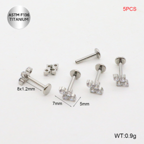 Ttc400094alil-P01  Titanium Tragus /Cartilage Studs