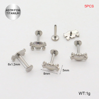 Ttc400104aknl-P01  Titanium Tragus /Cartilage Studs