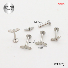 Ttc400109aknl-P01  Titanium Tragus /Cartilage Studs