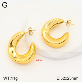 2E2004727bbml-452  Stainless Steel Earrings