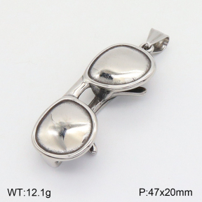 2P2003076bbov-686  Stainless Steel Pendant