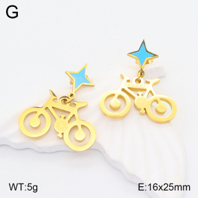 2E3002759baka-704  Stainless Steel Earrings