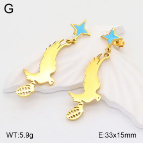 2E3002762baka-704  Stainless Steel Earrings