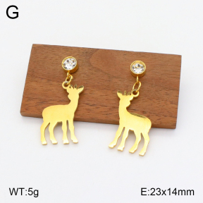 2E4003856aajo-704  Stainless Steel Earrings