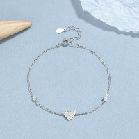 JB7453vila-Y06  925 Silver Bracelet  WT:1.25g  N:16+3cm