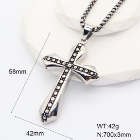 GEN001592vhmv-209  Stainless Steel Necklace