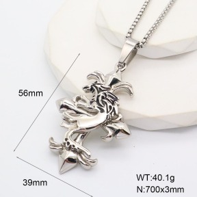 GEN001597aiil-209  Stainless Steel Necklace