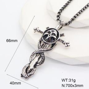 GEN001598bhia-209  Stainless Steel Necklace