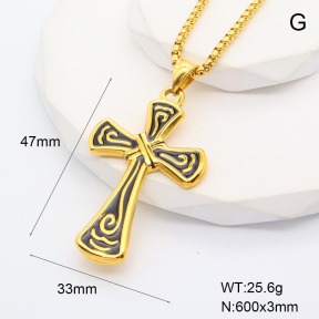 GEN001601ahjb-209  Stainless Steel Necklace