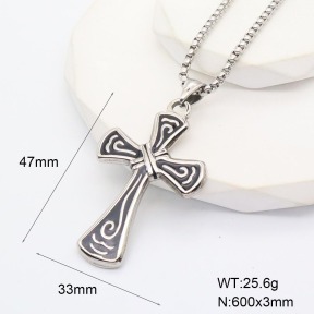 GEN001602vhha-209  Stainless Steel Necklace