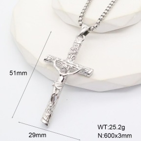 GEN001606vhha-209  Stainless Steel Necklace