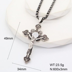 GEN001609ahlv-209  Stainless Steel Necklace