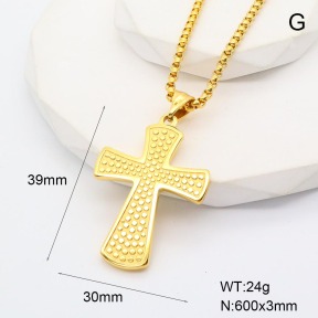 GEN001610ahjb-209  Stainless Steel Necklace