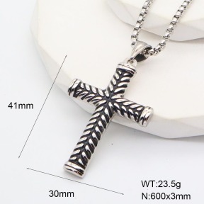 GEN001615vhha-209  Stainless Steel Necklace