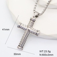 GEN001616vhha-209  Stainless Steel Necklace