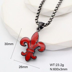 GEN001618ahjb-209  Stainless Steel Necklace