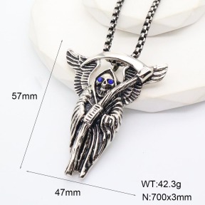 GEN001619vhmv-209  Stainless Steel Necklace