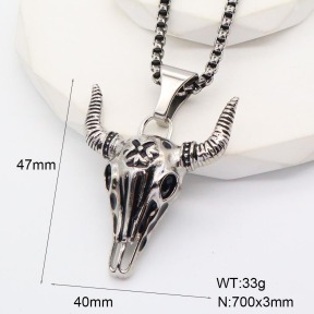 GEN001624ahlv-209  Stainless Steel Necklace