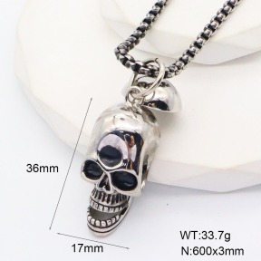 GEN001629vhmv-209  Stainless Steel Necklace