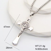 GEN001635bhia-209  Stainless Steel Necklace