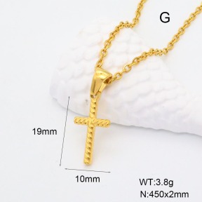 GEN001664bbml-209  Stainless Steel Necklace