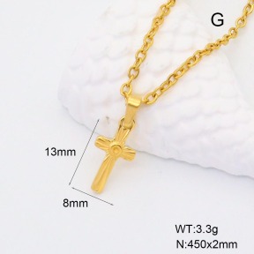 GEN001665bbml-209  Stainless Steel Necklace