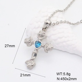 GEN001670bhjl-209  Stainless Steel Necklace