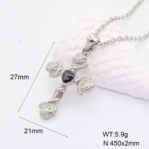 GEN001672bhil-209  Stainless Steel Necklace