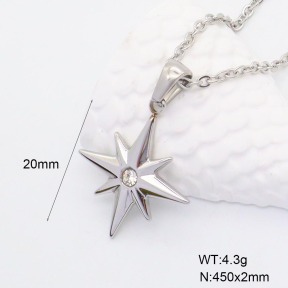 GEN001685vbll-209  Stainless Steel Necklace