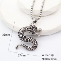 GEN001690vbpb-226  Stainless Steel Necklace