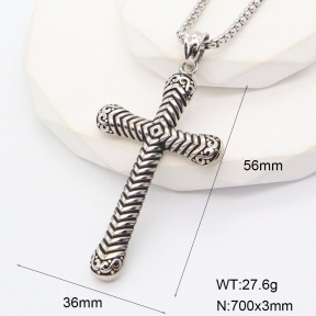 GEN001697vbpb-226  Stainless Steel Necklace