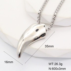 GEN001699bbov-226  Stainless Steel Necklace