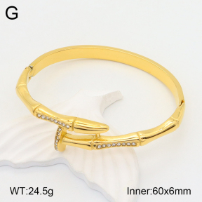 2BA401760bhjl-434  Stainless Steel Bangle