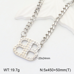 2N4003289bbov-434  Stainless Steel Necklace