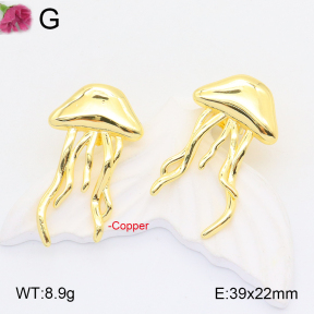 F2E201469vbmb-J40  Fashion Copper Earrings