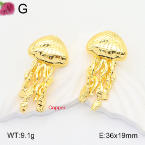 F2E201477vbmb-J40  Fashion Copper Earrings