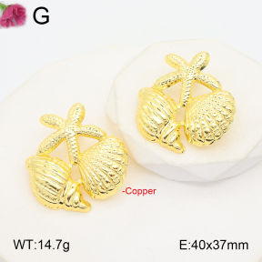 F2E201480vbnb-J40  Fashion Copper Earrings