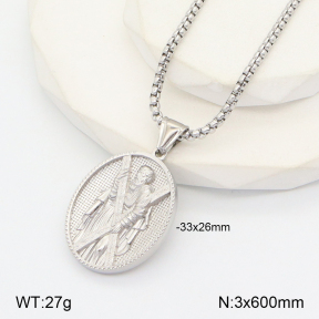 2N2004619bbmi-452  Stainless Steel Necklace