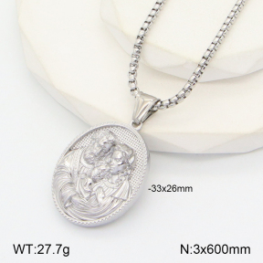 2N2004626bbmi-452  Stainless Steel Necklace