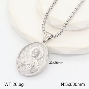 2N2004640bbmi-452  Stainless Steel Necklace