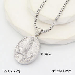 2N2004647bbmi-452  Stainless Steel Necklace