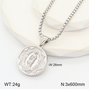 2N2004654bbml-452  Stainless Steel Necklace