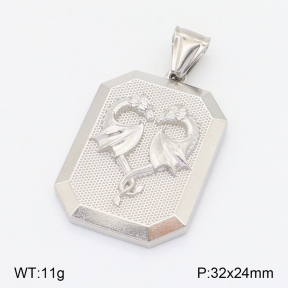 2P2003180ablb-452  Stainless Steel Pendant