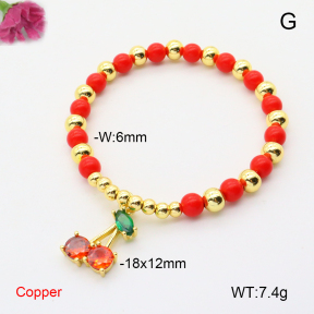 F6B300897vbmb-L002  Fashion Copper Bracelet