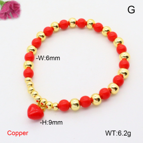 F6B300899bbml-L002  Fashion Copper Bracelet