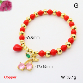 F6B300908abol-L002  Fashion Copper Bracelet