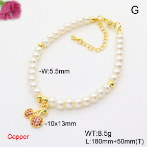 F6B300915vbll-L002  Fashion Copper Bracelet