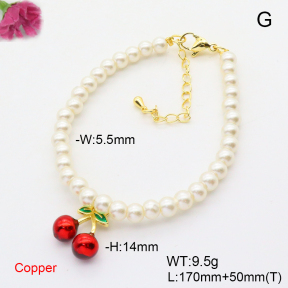 F6B300916vbll-L002  Fashion Copper Bracelet